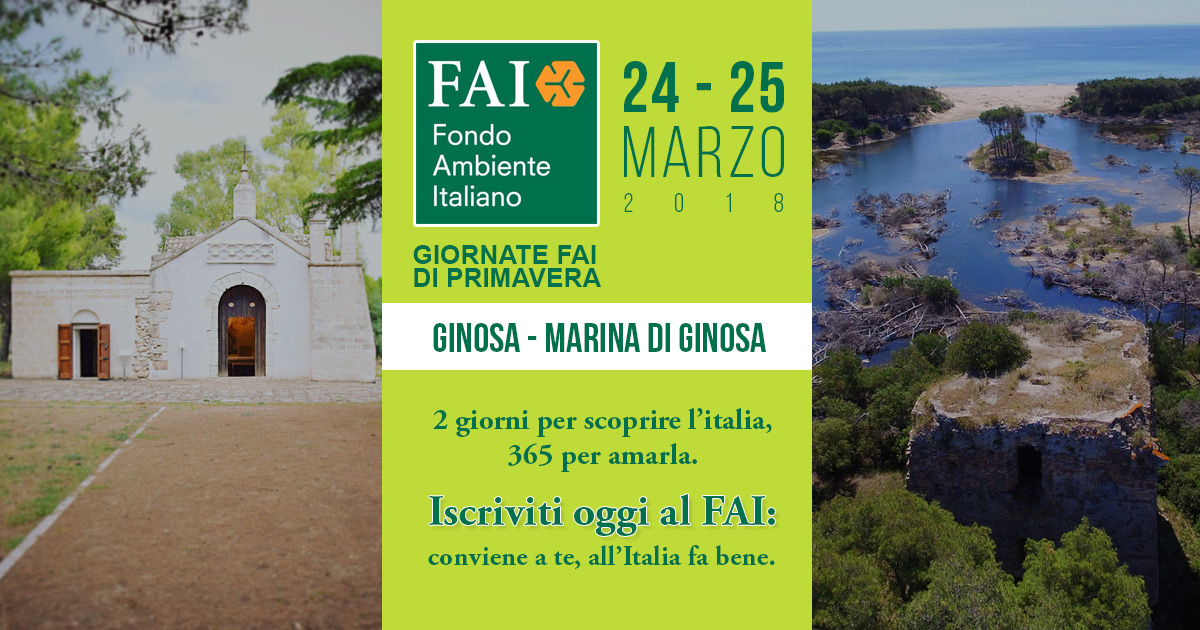 Giornate FAI di Primavera 2018
