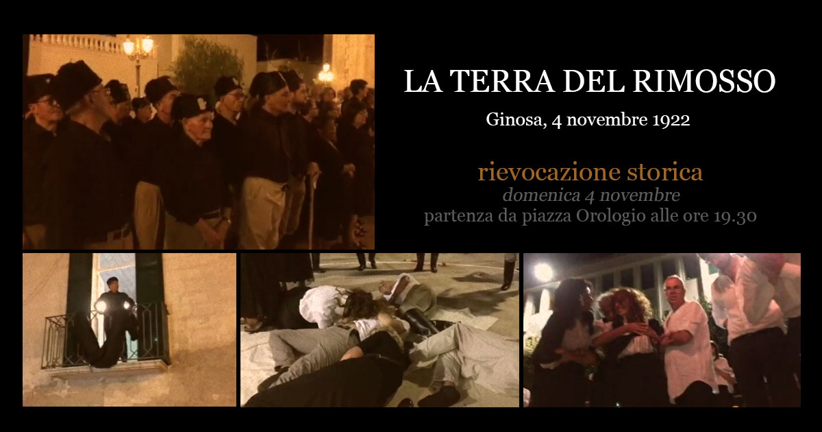 La storia vive. La “Terra del Rimosso” e i fatti del 4 novembre 1922