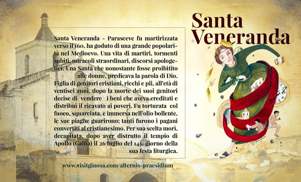 Chi era Santa Veneranda prima patrona di Ginosa?