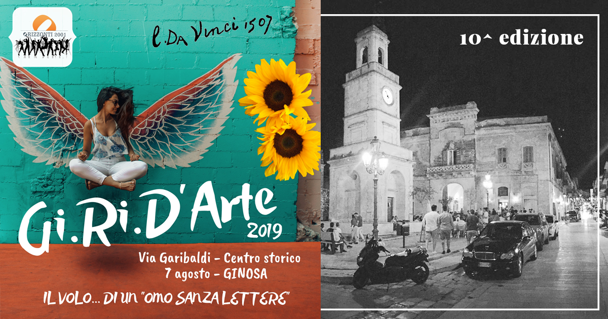 GI.RI. D’ARTE 2019 – 10° EDIZIONE