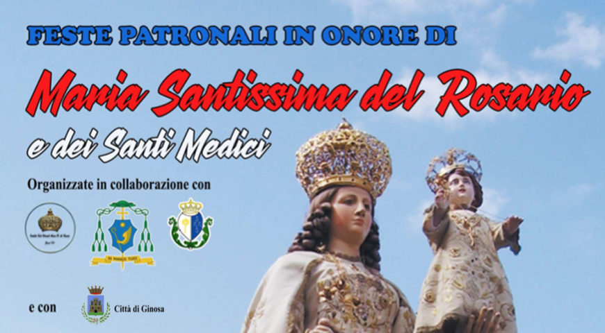 copertina feste patronali madonna del rosario