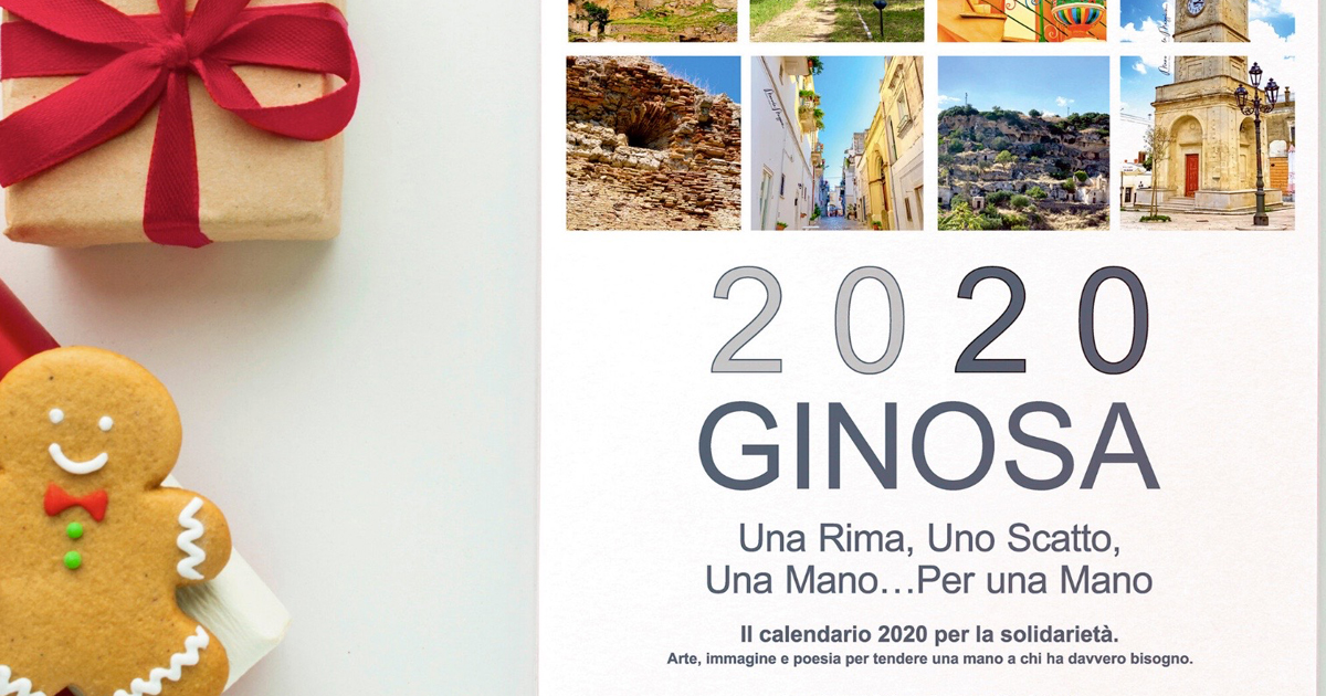 Calendario 2020 | UNA RIMA UNO SCATTO UNA MANO…PER UNA MANO