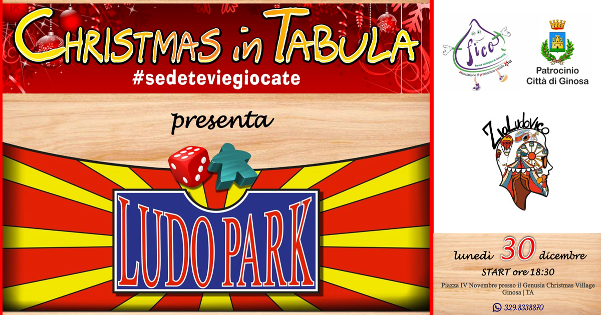 Fico! LUDOPARK al Genusia Christmas Village