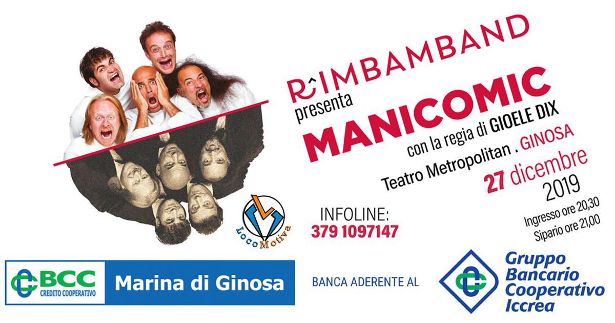 RIMBAMBAND presenta: MANICOMIC