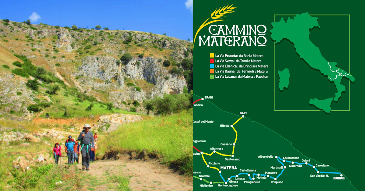 Cammino Materano – la via Ellenica percorre gli antichi tratturi di Ginosa, Laterza e Montescaglioso