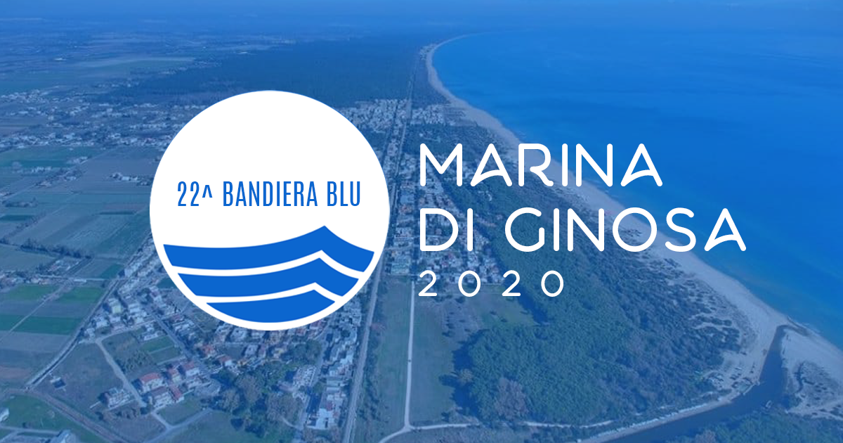 Bandiera Blu 2020 per Marina di Ginosa da ben 22 anni